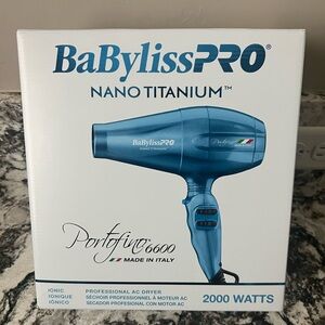 BaBylissPRO Nano Titanium Portofino Dryer